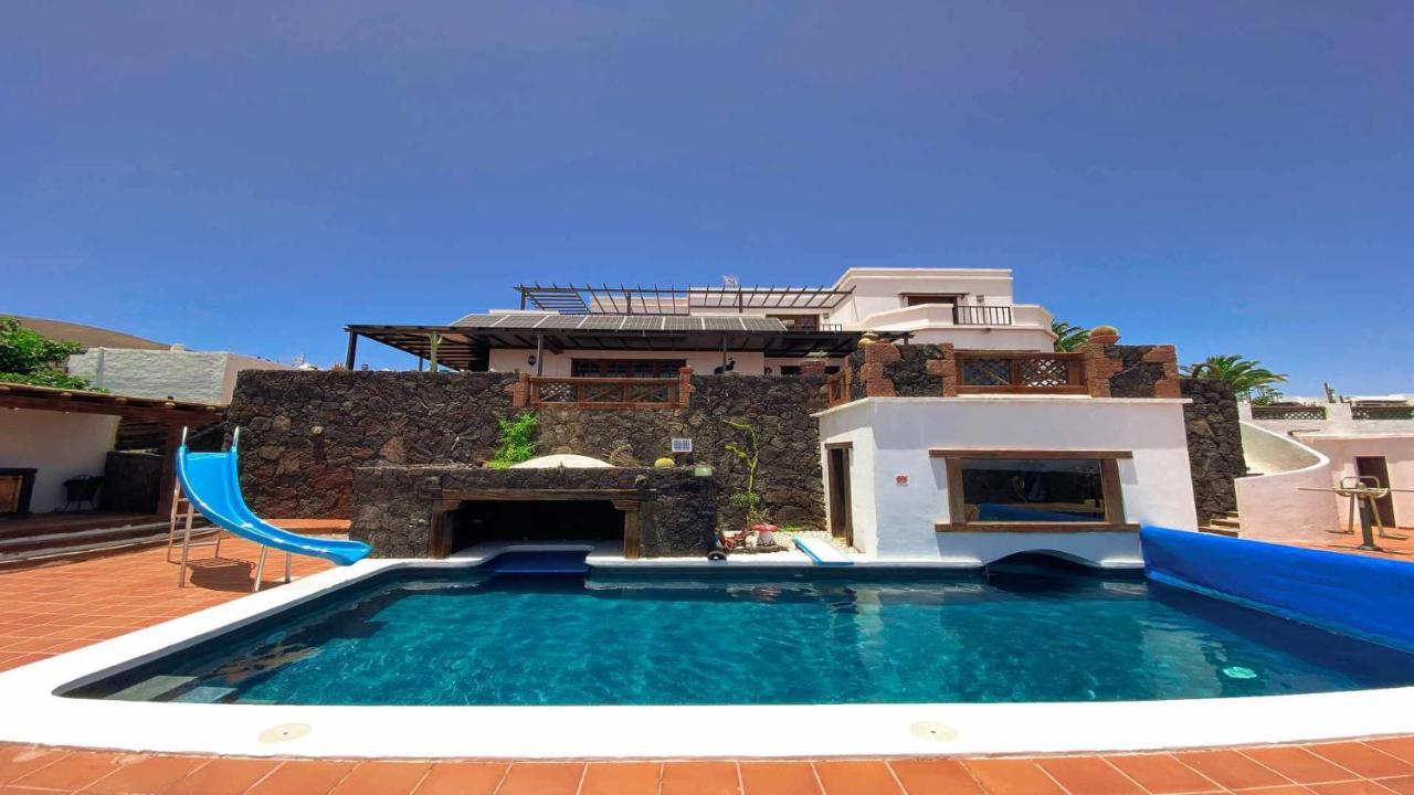 蒂亚斯Preciosa Casa Cristian Y Maria Con Piscina Privada别墅 外观 照片