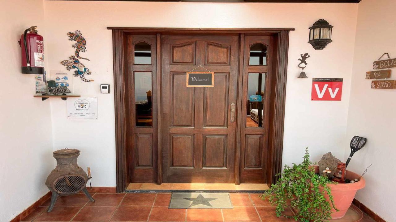 蒂亚斯Preciosa Casa Cristian Y Maria Con Piscina Privada别墅 外观 照片